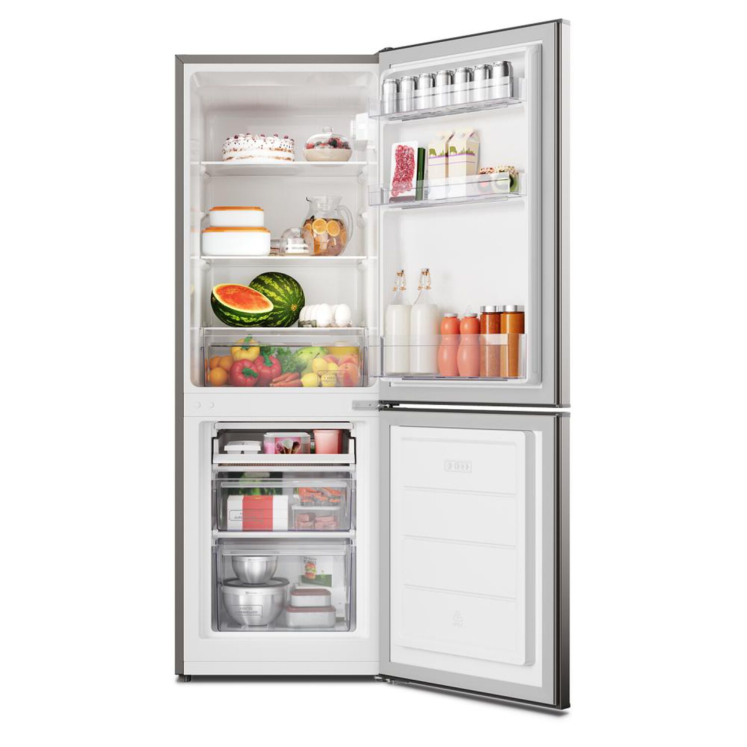 Refrigerador Bottom Freezer Mademsa MED 165 / Fr&iacute;o Directo / 166 Litros / A+ image number 4.0